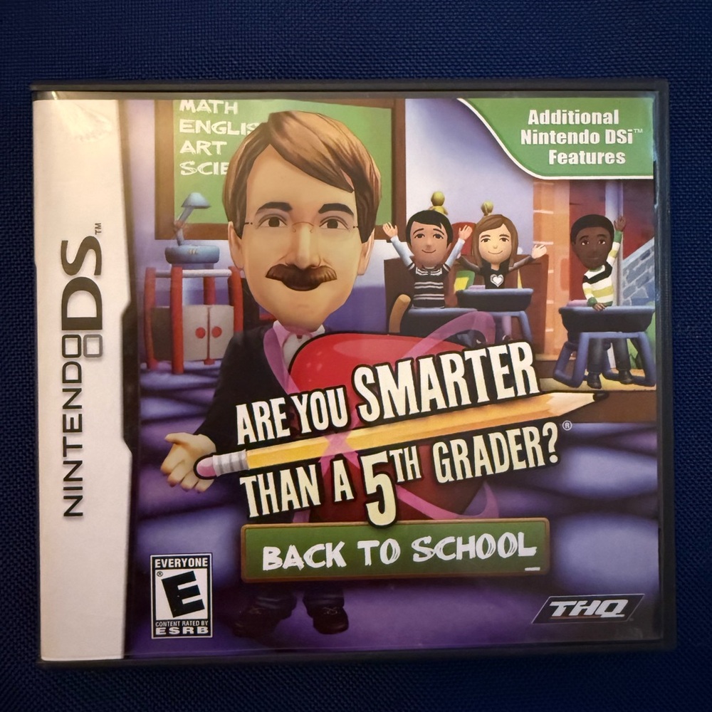 Nintendo DS - Are You Smarter Than a 5th Grader? Back to School